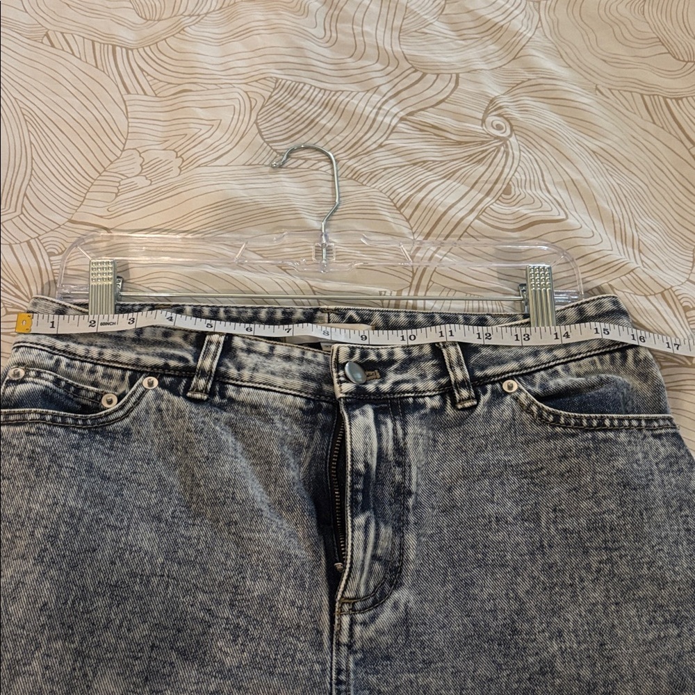 Tibi Brancusi Blue Acid Wash Jeans - 27 - Picture 5 of 6